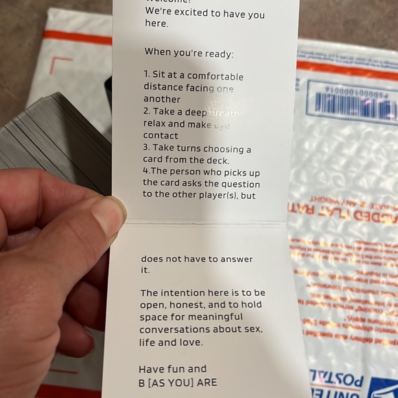 Bare Intimacy card game - Picture 4 of 4